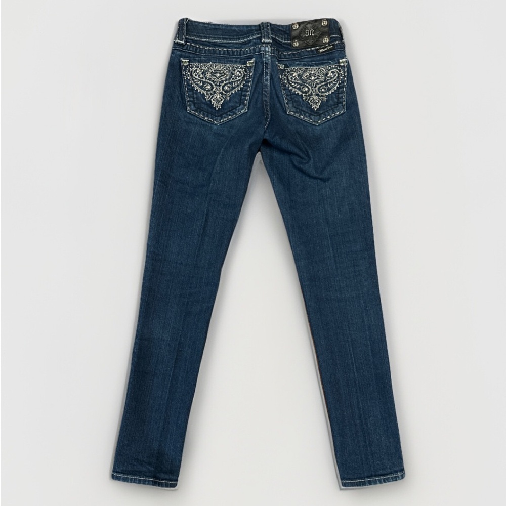 Miss Me Women’s Jeans 27 31’ Inseam Skinny Blue Cute Y2K Stylish JPW51235K-4R